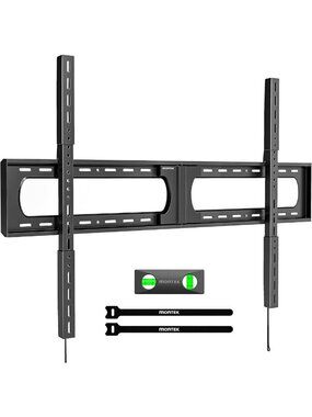 Heavy Duty Fixed TV Wall Mount for 37-140" TVs, 300lbs Capacity, Low Profile